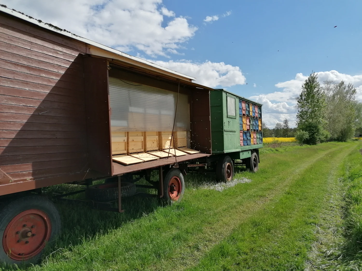 Land ist Gut, Lagerwagen